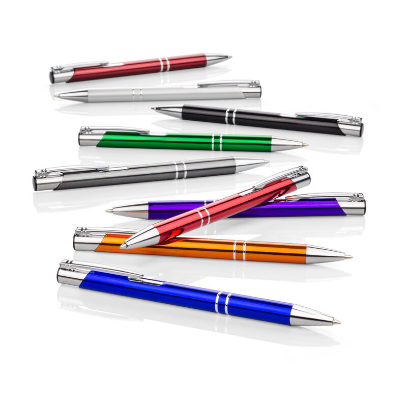 Metāla pildspalvas AS19600 - divi gredzeni