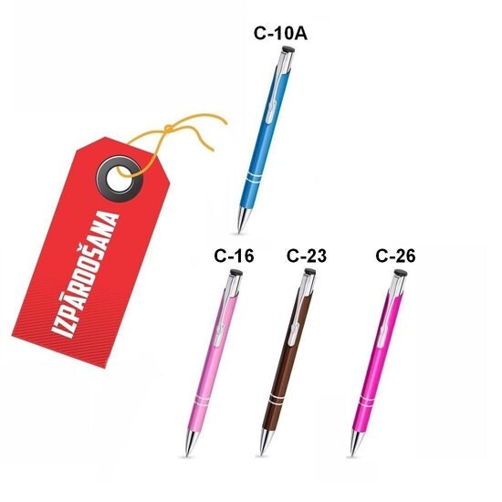 Metāla pildspalvas KD Cosmo matētas