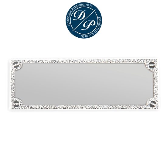 Metāla plāksnīte 73x28mm STR5283