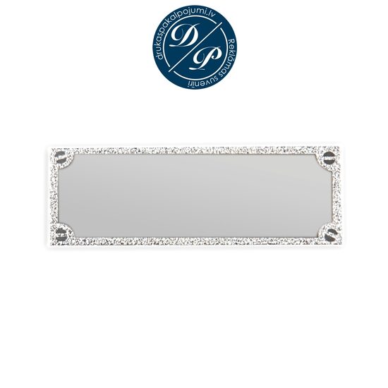 Metāla plāksnīte 62x25mm STR5284