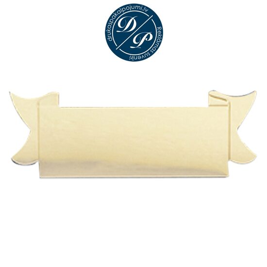 Metāla plāksnīte 95x33mm STR62680