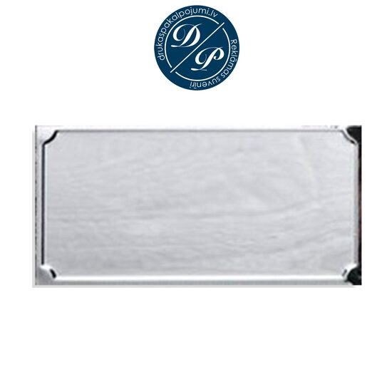 Metāla plāksnīte 80x40mm STR62729