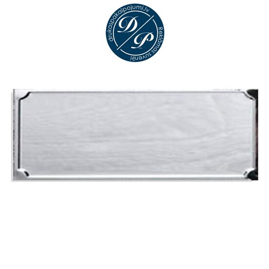 Metāla plāksnīte 105x40mm STR62730