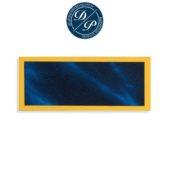 Metāla plāksnīte 79x33mm STR62741