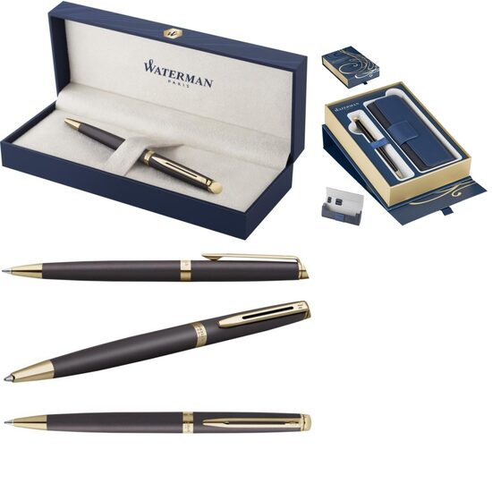 WATERMAN HEMISPHERE M-MAT PF10636790 ar gravējumu