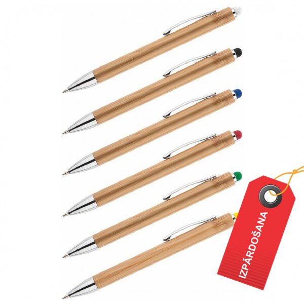 Bambusa pildspalva AS19661 (touch) ar gravējumu