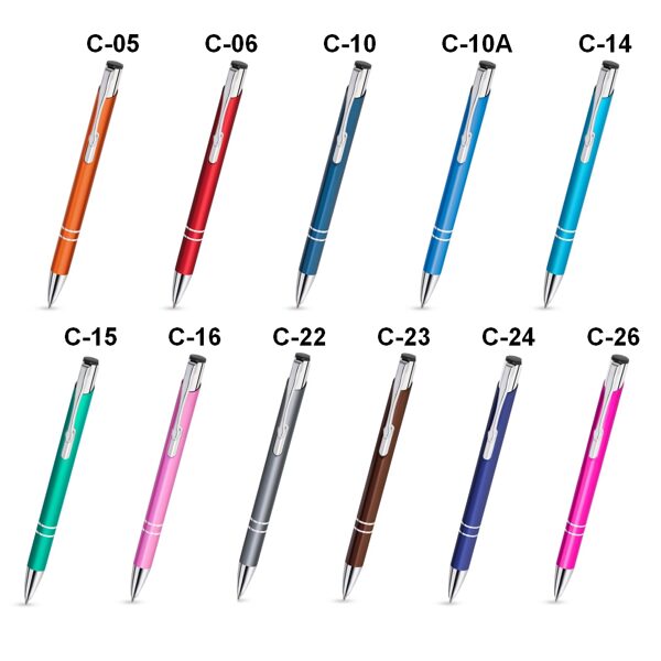 Metāla pildspalvas KD Cosmo matētas